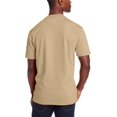 thumbnail image 2 of Dickies Mens Short Sleeve Heavyweight Crew Neck, S, Desert Sand, 2 of 4