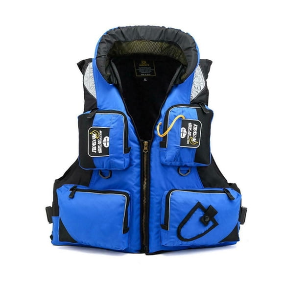 Life Jacket Safety Vest Adjustable Buoyancy for Sailing Kayak Canoeing Fishing