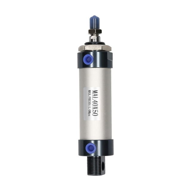 Graflsoa Compact Double-Acting Pneumatic Cylinder MAL40*50 - High Durability, Impact Resistant, Efficient Sealing for Industrial Automation