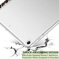 thumbnail image 3 of iPad Mini 7.9 Inch 5 Gen [ Mini 5th Generation 2019 ] A2133 A2124 A2126 MUXH2LL/A MUXF2LL/A MUXG2LL/A Trifold Printed PC Lightweight Protective Clear Back Cover - Leopard, 3 of 8