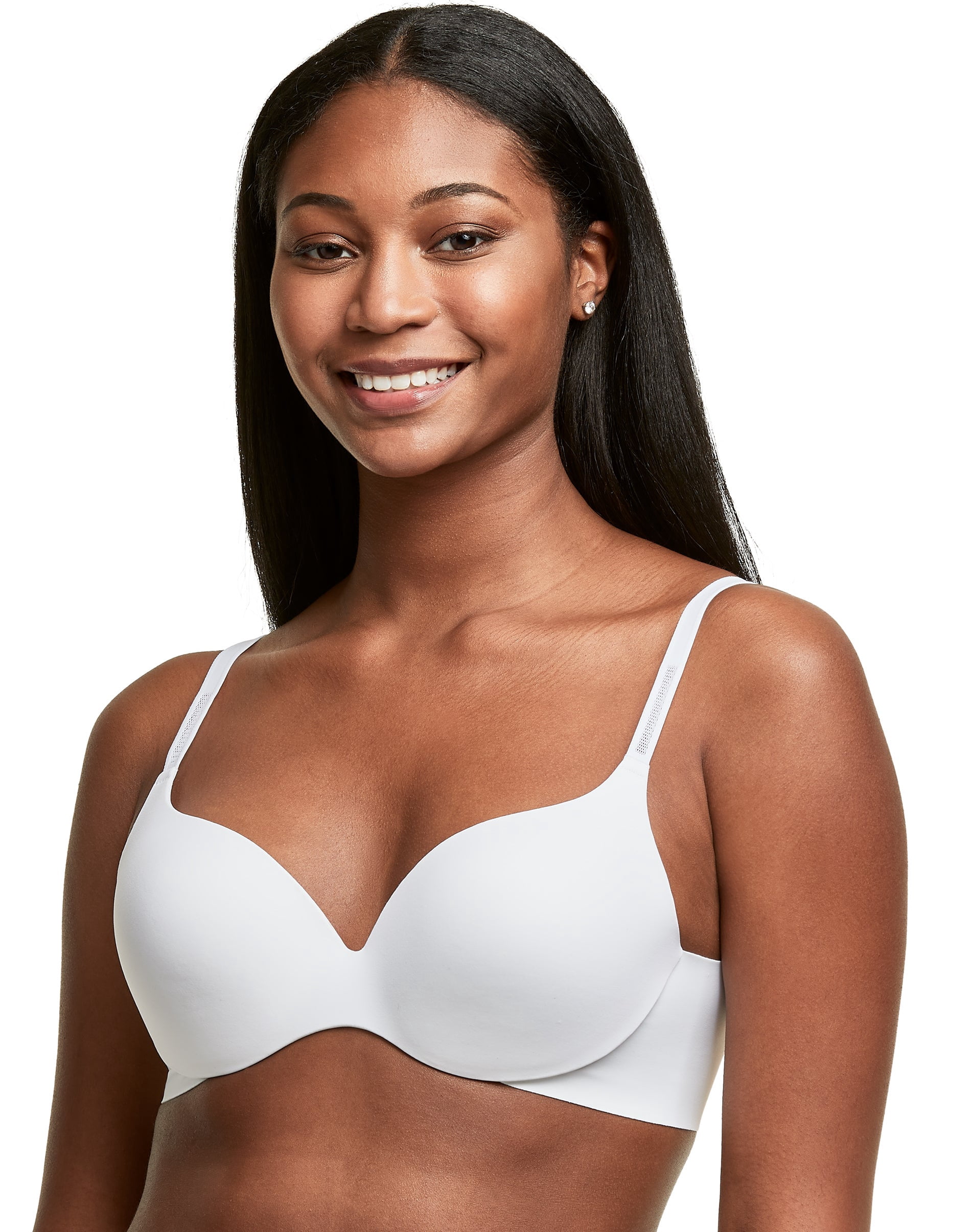 Maidenform Womens Comfort Devotion Dreamwire Back Smoothing Underwire Bra, 36D,