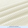thumbnail image 4 of CHOK 2024 Housse de Sofa Extensible à Texture Quadrillée Housse de Canapé avec Housse de Coussin Séparée (Sofa Gris), 4 of 6