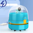thumbnail image 3 of Desk Vacuum Cleaner Handheld Tabletop Vacuum Cleaner with Night Light Cordless USB Rechargeable Vacuum Blue, 3 of 6