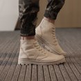 thumbnail image 4 of LSLJS Espadrilles pour Hommes, Chaussures Décontractées Montantes à Lacets en Toile pour Hommes, Classiques Antidérapantes de Randonnée pour Étudiants, 4 of 5
