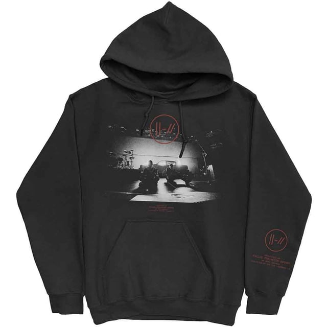Chandail à Capuchon Unisexe Twenty One Pilots Dark Stage (Manches Imprimées)