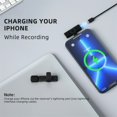 thumbnail image 2 of CHUANK K11 Microphone Lavalier Sans Fil 2,4 GHz à Réduction de Bruit Micro Charge USB‐C pour Enregistrement de Diffusion en Direct, 2 of 7