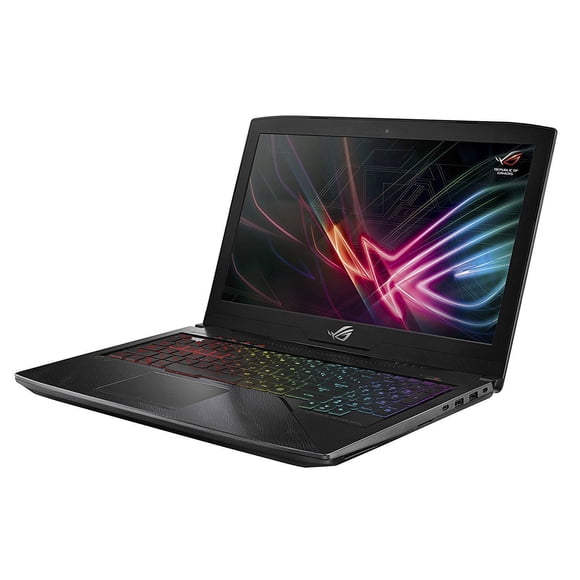 Asus Rog 15.6" Gaming Laptop, Black, 8th-Gen 6-Core Intel Core i7-8750H Processor (up to 3.9GHz), GTX 1050 Ti 4GB, 16GB DDR4 SDRAM, 128GB Ssd, Win 10, GL503GE-ES73