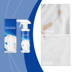 Kadlawus Clothes Degreasing Detergent for Laundry, Dry Cleaning Agent, Water-free Washing Formula, Stubborn Stains Remover for Oil, Grease, Food on Clothing, Sheets