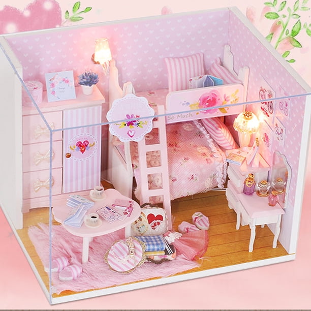 Lot 50 Mini Lumières LED Blanc Chaud Pour Maison De Poupée – Mini Lampes DIY Décoration Fête, Accessoire Bricolage Et Jouets