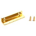 thumbnail image 2 of Ruiboury Guitar Nut L-Shaped 6 String Pillows Metal Slotted Wear-resistant Durable Musical Instrument Parts Accessories Kit Gold, 2 of 6