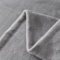 thumbnail image 5 of Mainstays Plush Blanket Gray T, 5 of 5