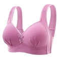 thumbnail image 2 of Bras for Women Plus Size Wireless Underwear Push Up Bra Everyday Bralettes, 2 of 4