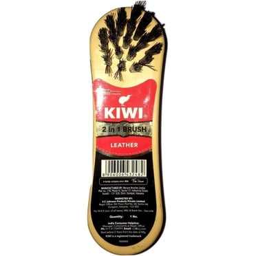 By Be The Bestest Kiwi Leather Shoe Shine Brush 2 in 1