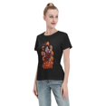 thumbnail image 4 of T-Shirt Basique à Manches Courtes pour Femmes Dragon Ball Little Goku, 4 of 6