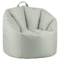 thumbnail image 1 of Bouclair Green Canvas Bean Bag, 1 of 10
