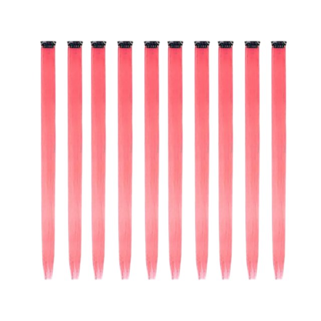 10X Wig Extensions Bradem Clear Out Deal, Colored Hair Extensions, Multi-Colors Party Highlights Clip in Synthetic Hair, Hair Extensions & Accessories F, Catch the Hair