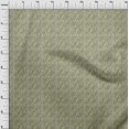 thumbnail image 4 of oneOone Viscose Chiffon Olive Green Fabric Text Craft Projects Decor Fabric Printed By The Yard 42 Inch Wide, 4 of 5