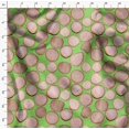 thumbnail image 4 of Soimoi polyester Crepe Fabric Shells Ocean Print Sewing Fabric Yard 42 Inch Wide, 4 of 6