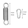 thumbnail image 2 of GROWTH TANK Trousse de Suspension pour Chaise Hamac en Acier Inoxydable, Quincaillerie pour Ressort de Balançoire, Capacité de 500 LB 3 Pcs, 2 of 8