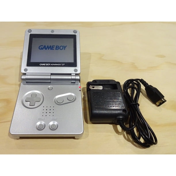 Nintendo GBA Gameboy Game Boy Advance SP Console (Platinum Silver