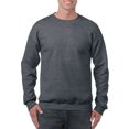 thumbnail image 1 of Gildan Chandail Molletonné à Col Ras du Cou pour Hommes, 3TG, Gris Chiné Foncé, 1 of 2