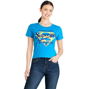 T-shirt à imprimé graphique Supergirl DC pour femmes