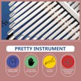 thumbnail image 2 of Weiweiguan 1 Ensemble Piano à Pouce Portable Kalimba 21 Touches Instrument de Musique (Bleu), 2 of 6