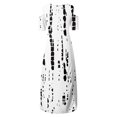 thumbnail image 4 of JULMCOMO Robes Grande Taille pour Femmes 5x Robe d'Été à Épaules Dénudées pour Invitée de Mariage Tendance à Imprimé Floral à Manches Courtes Col Ras du Cou Longue Robe Violet 5TG, 4 of 6