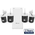 thumbnail image 1 of Swann AllSecure650 Wi-Fi NVR PowerHub 2K Wireless Security Kit with 4 x Wire-Free Cameras - White, 1 of 7