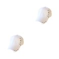 thumbnail image 1 of Thinsony Hip Hop Baseball Cap With Ring Decor For Stylish Look Cotton Ring Baseball Hat Fits All Head Shape Comfortable Chain White 2Set, 1 of 6
