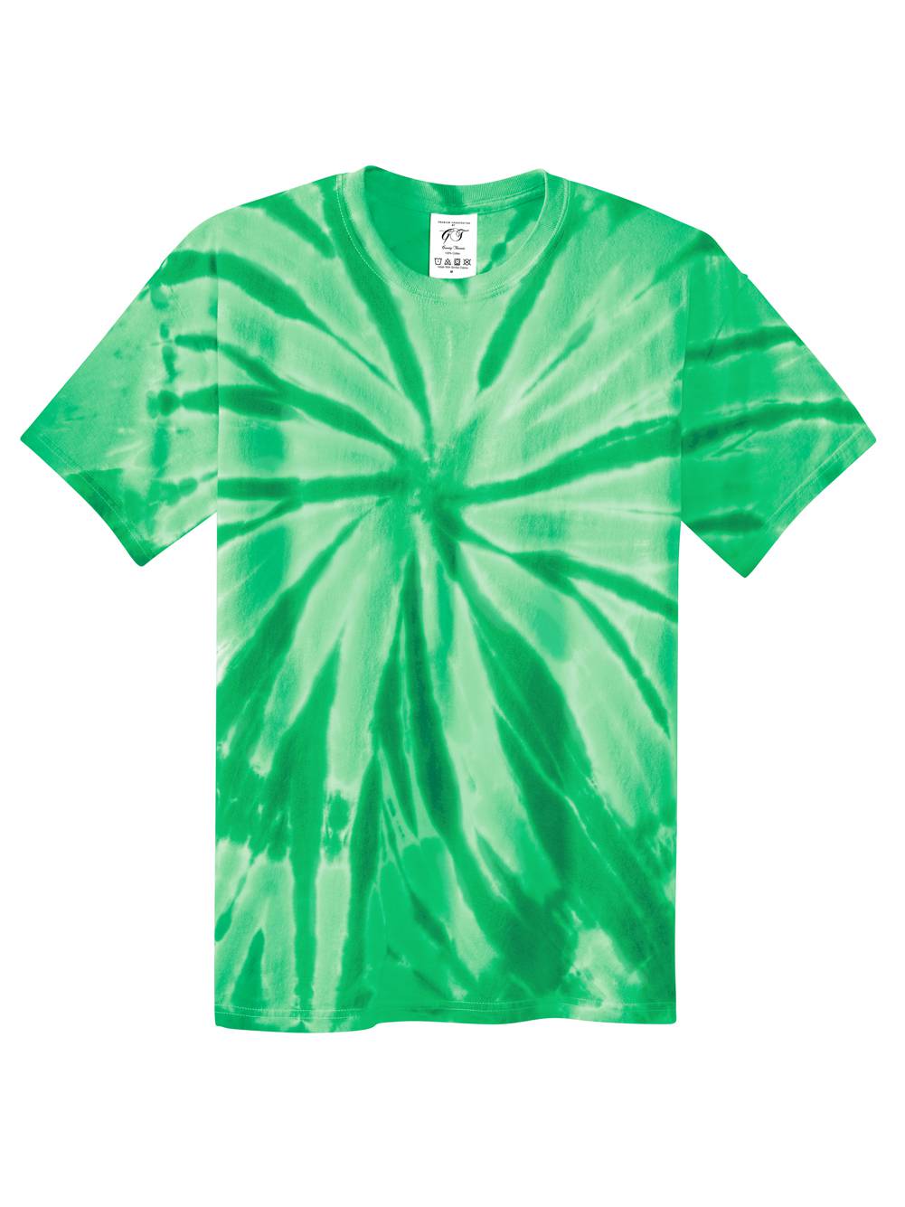 Gravity Threads T-Shirt Teinture sur Nœuds à Manches Courtes pour Jeunes - Vert Kelly - Moyen