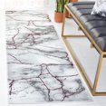 thumbnail image 1 of SAFAVIEH Craft Paul Abstract Marble Area Rug, 1 of 6