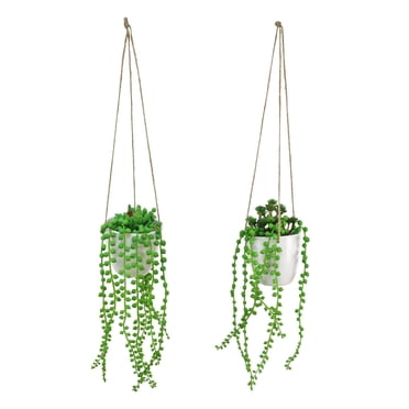 Danson Decor, 11'' Artificial Potted Succulent, Green