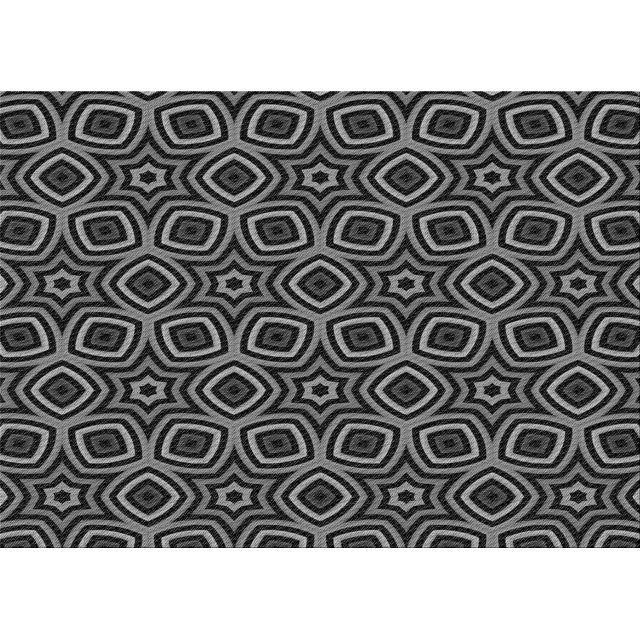 Ahgly Company Tapis Rectangulaire Lavable en Machine Intérieur Transitionnel Gris Minuit, 5 Pieds x 7 Pieds