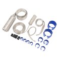 thumbnail image 4 of Radiator Hose Sleeve Stainless Steel Dress Up Hose Cover Kit Universal Radiator Hose Sleeving Set Extreme Heat Resistant for Vehicle, 4 of 7