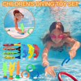 thumbnail image 1 of Underwater Swimming Toys For Scuba-diving Water Rings Seaweed Torpedo Bandits, 1 of 7