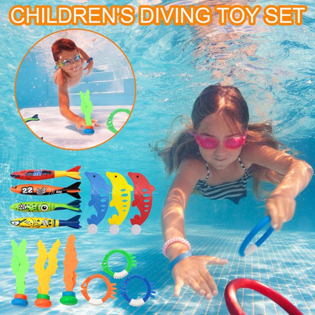 Underwater Swimming Toys For Scuba-diving Water Rings Seaweed Torpedo Bandits