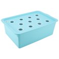 thumbnail image 2 of 11 Holes Hydroponic System Soilless Culture Box Hydroponic Culture Hydroponic System For Plant 11 Holes Hydroponic System Grow Plant Flower Water Soilless Culture Box 110VBlue, US, 2 of 8