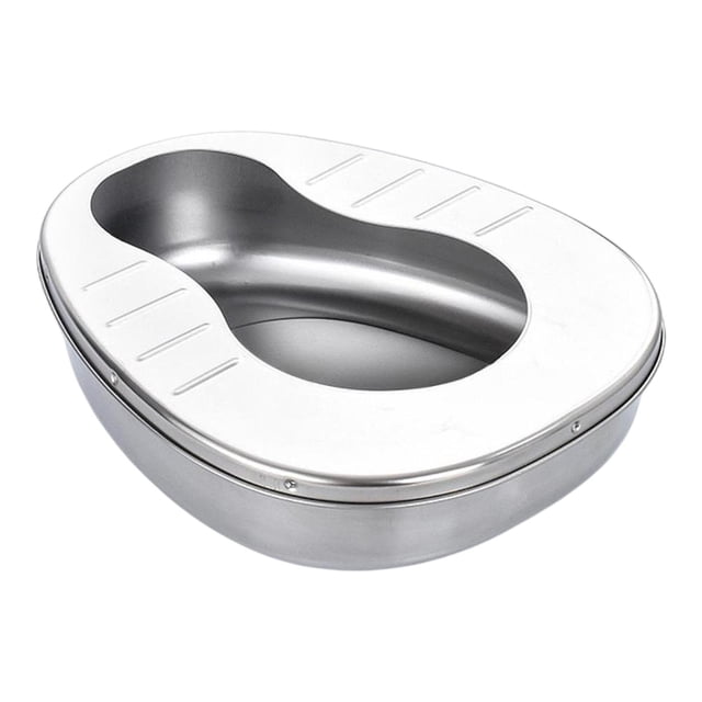 Tachiuwa Bol de Lit pour Personnes Âgées, Cuvette de Toilette, Table de Chevet, Commode, Réutilisable, Stable, Lisse, Contenant pour Pipi, Multiusage pour Personnes Âgées, Liée au Lit Hommes Femmes Sans Couvercle
