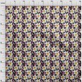 thumbnail image 4 of oneOone Velvet Black Fabric Floral Sewing Craft Projects Fabric Prints By Yard 58 Inch Wide, 4 of 4