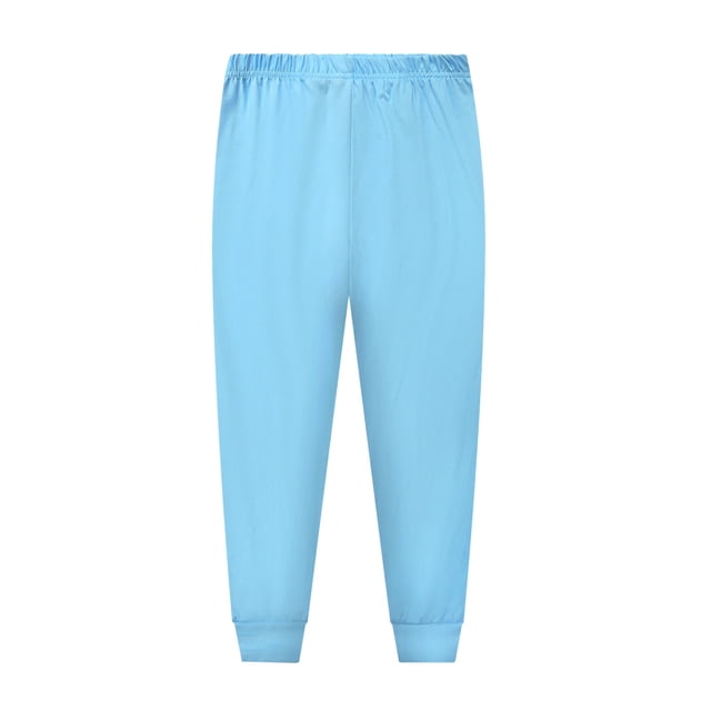 GDREDA Girls Quick Dry Active Athletic Joggers, Kids Pull-on Lounge Joggers with Pocket (Light Blue,7-8 Years)