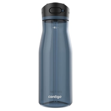 Contigo Ashland 2.0 Leak-Proof Water Bottle with Straw and Carry Handle, BPA-Free, Dishwasher Safe, Blueberry
