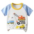 thumbnail image 1 of Birdeem T-Shirt à Col Rond Imprimé à Manches Courtes pour Garçons et Filles d'Été pour Enfants, 1 of 12