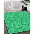 thumbnail image 3 of Ahgly Tapis Rectangulaire Lavable en Machine Intérieur Vert Printemps Transitionnel, 4 Pieds x 6 Pieds, 3 of 7