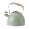 thumbnail image 3 of Portable Whistling Kettle 3L Large Capacity Water Kettle Stovetop Kettle 3L Light Green, 3 of 9
