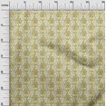thumbnail image 2 of oneOone Cotton Poplin Fabric Leaves Block Print Fabric By The Yard 56 Inch Wide, 2 of 4