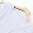 thumbnail image 4 of Yuyuzo T-Shirts à Manches Longues pour Femmes Col Rond Chandail Top Couleur Unie Basique T-Shirts Couche de Base, 4 of 7