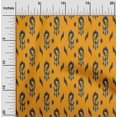 thumbnail image 1 of oneOone Cotton Poplin Fabric Paisley Ikat Print Fabric BTY 56 Inch Wide, 1 of 4