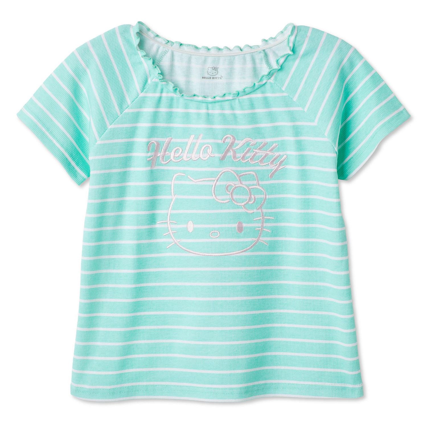 Haut aux épaules Hello Kitty pour filles
