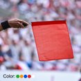 thumbnail image 5 of Unique Bargains Football Linesman Referee Flag Stainless Steel Pole Sponge Grip, Green 4 Pack, 5 of 5